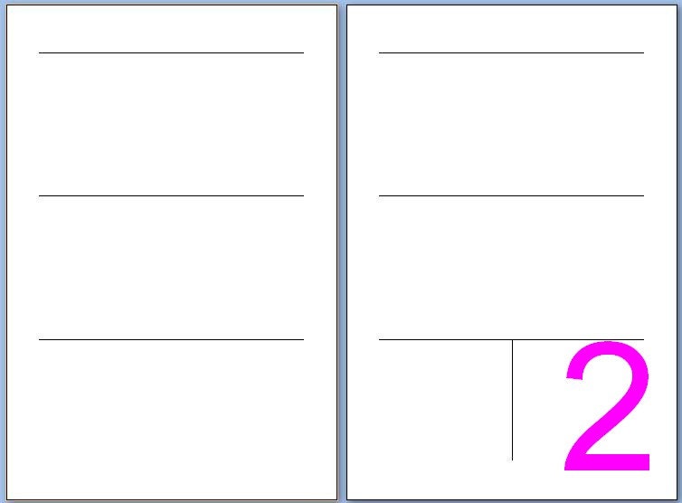 DIY inserts A5