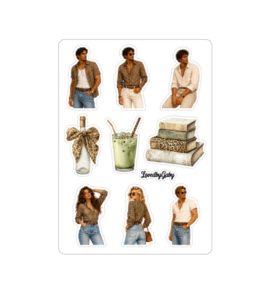LovedbyGaby stickers Leopard