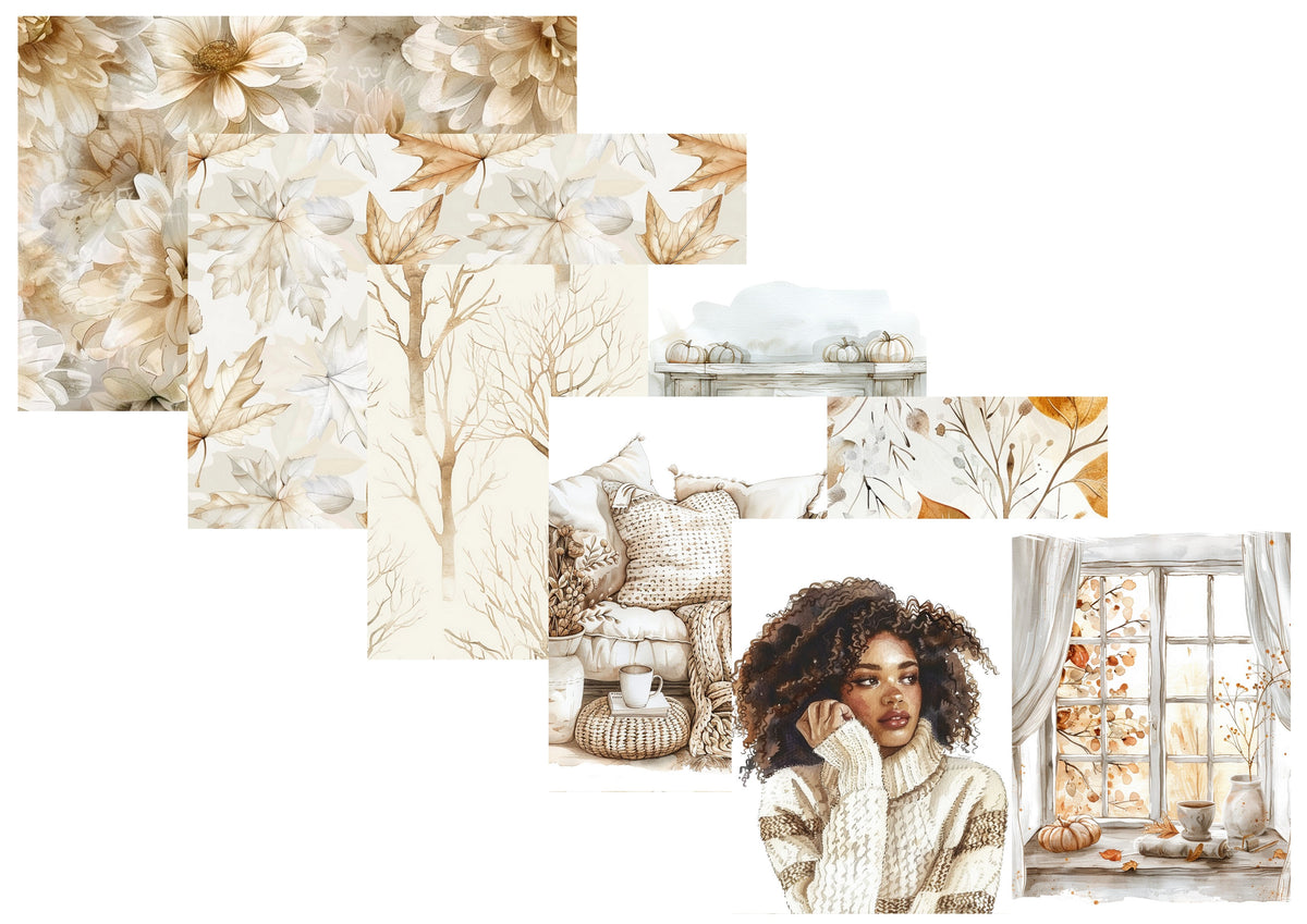 LovedbyGaby journalpapier set Love Autumn