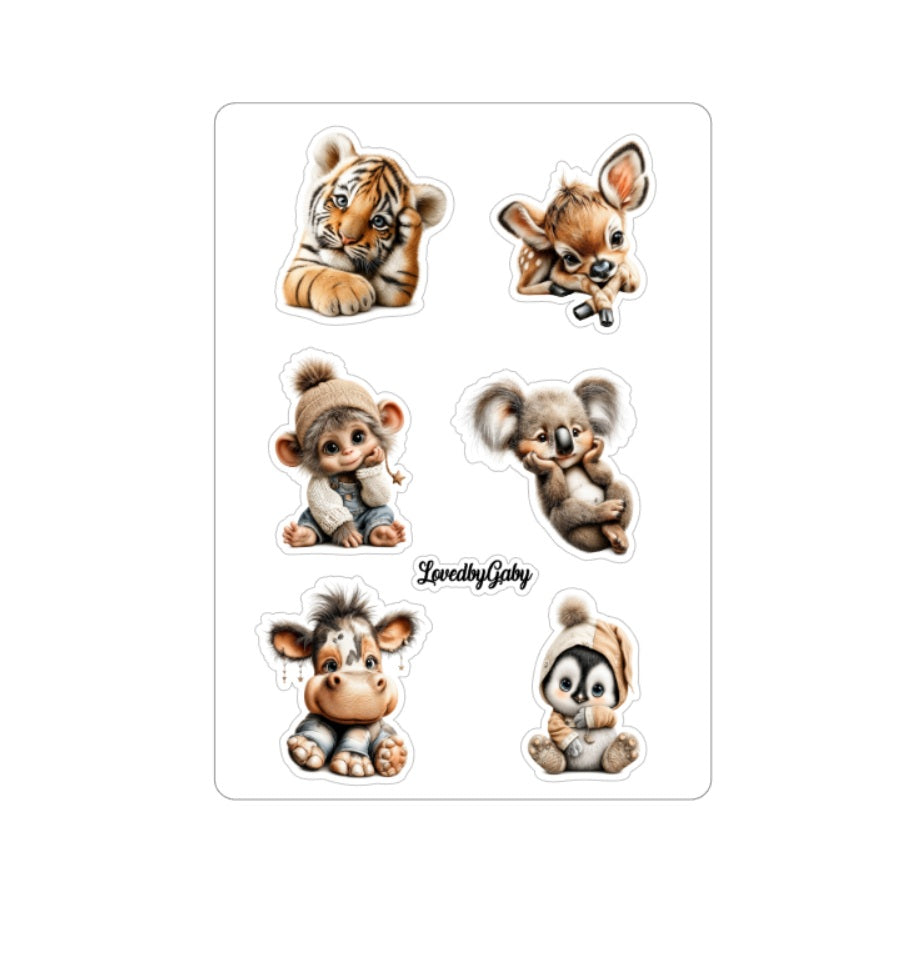 LovedbyGaby stickers Maandiertjes