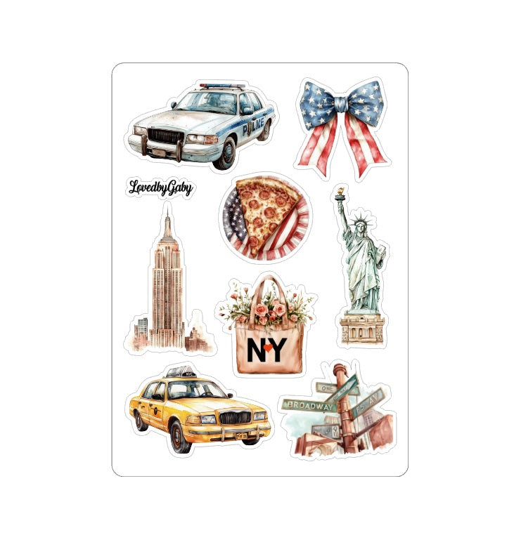 LovedbyGaby Aufkleber New York
