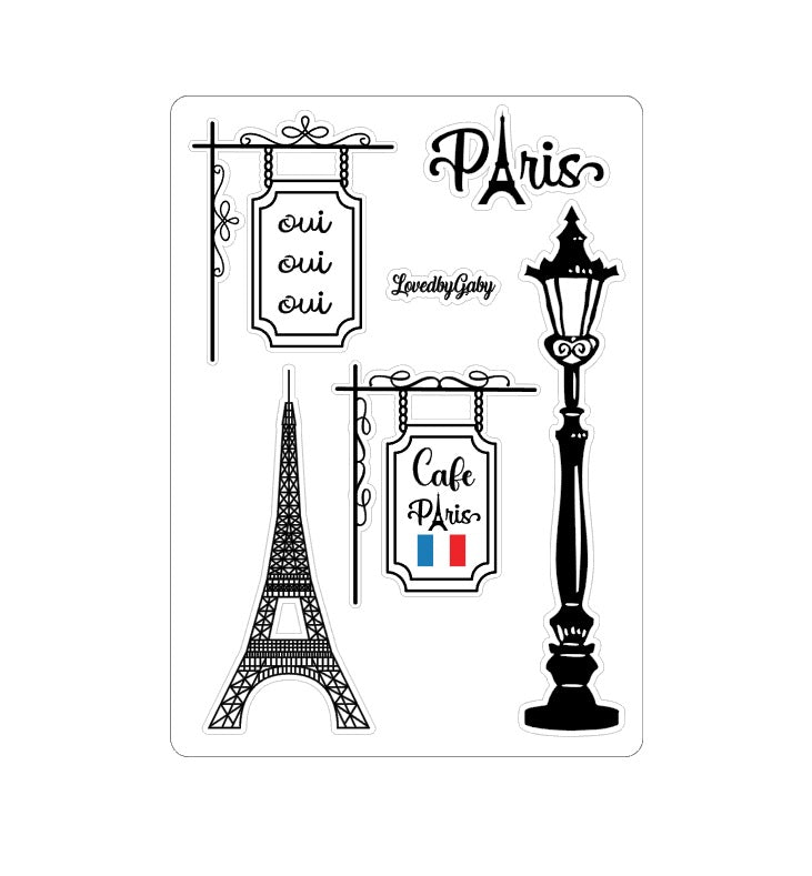 LovedbyGaby stickers Parijs deco