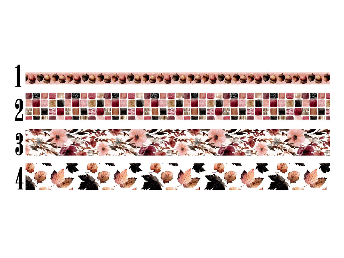 LovedbyGaby washi tapes Harvest Autumn