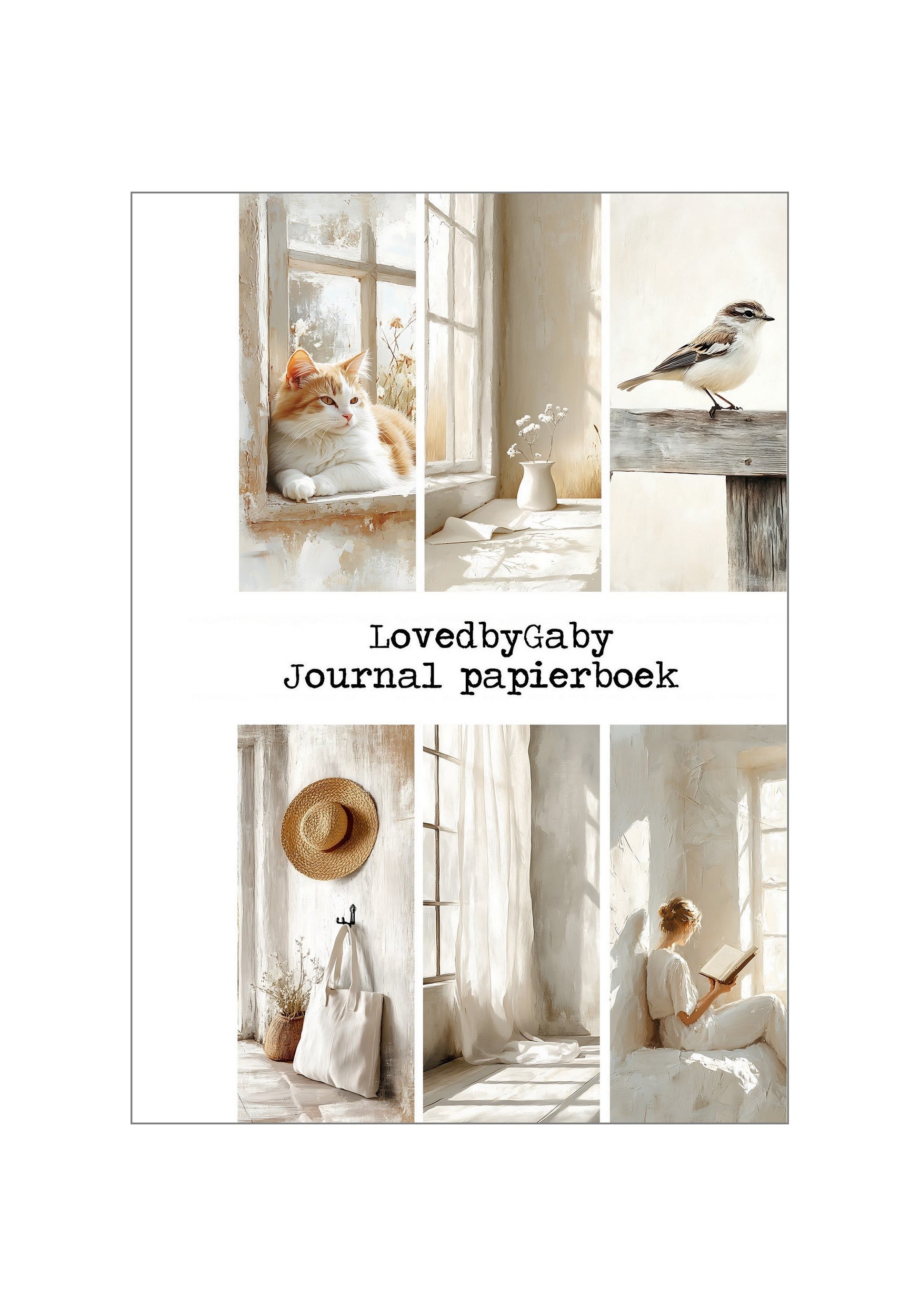 LovedbyGaby A5 en A6 journalpapier boek Clean