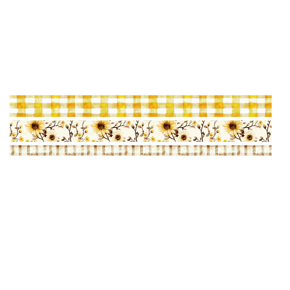 LovedbyGaby washi tapes Sunflower world