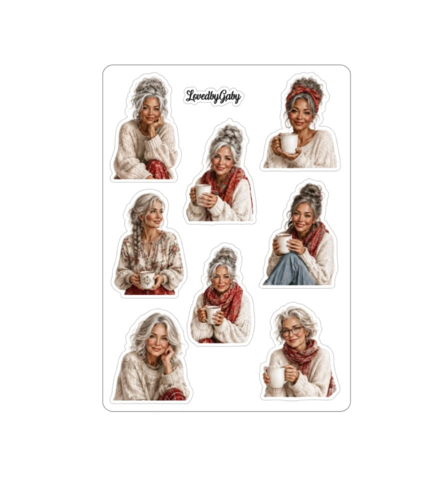 LovedbyGaby stickers Cotton Christmas