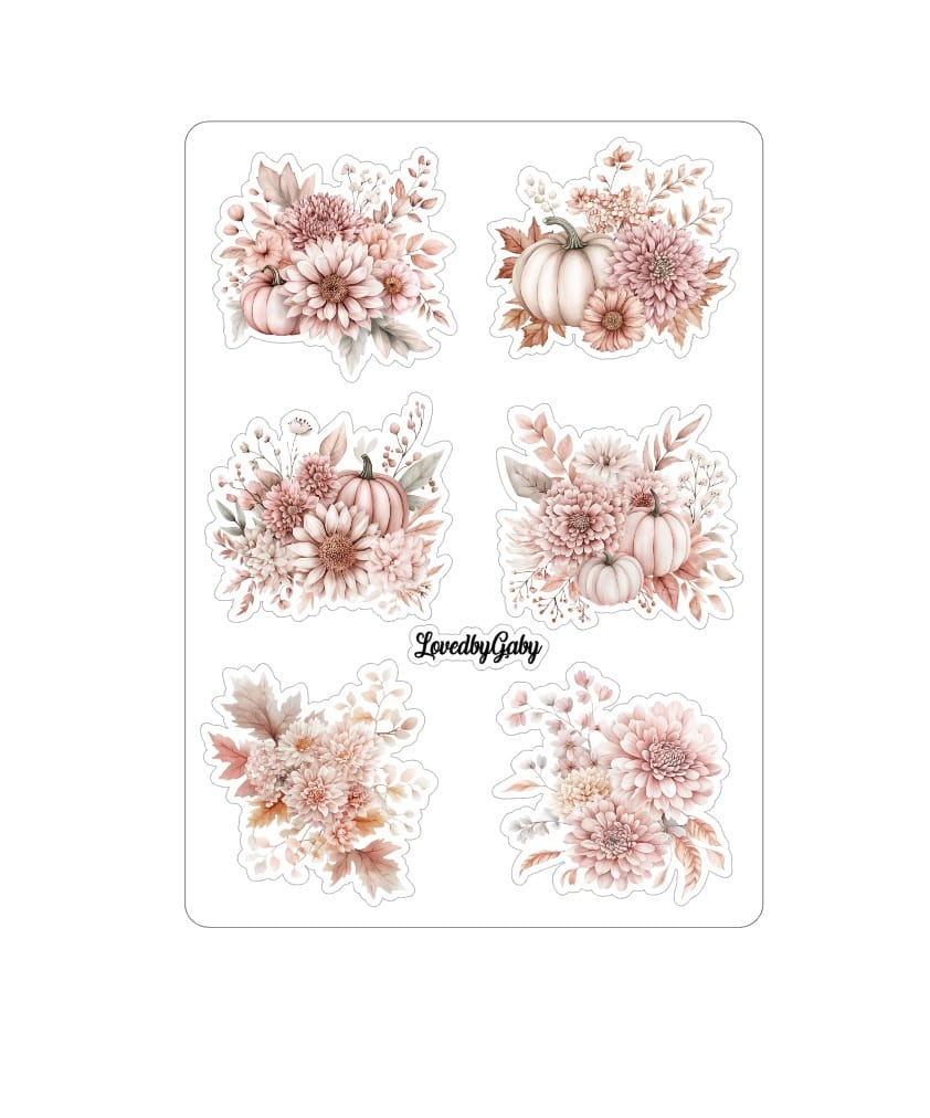 LovedbyGaby stickers Blush Autumn