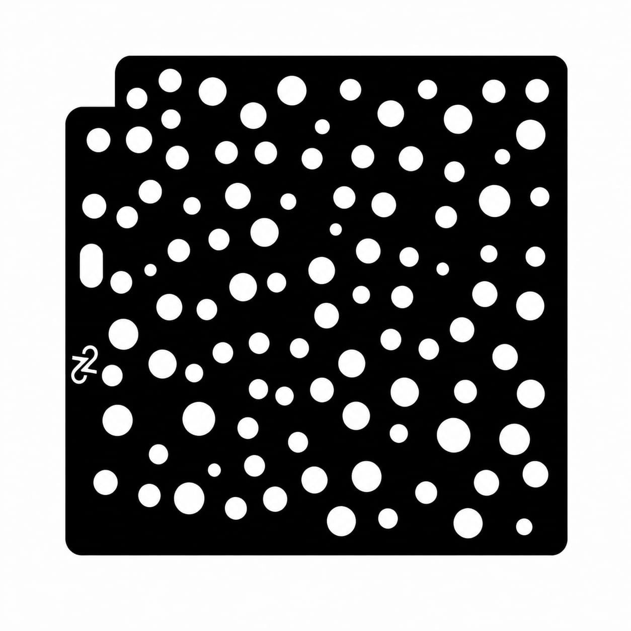 LovedbyGaby planner / journal Stencil Dots