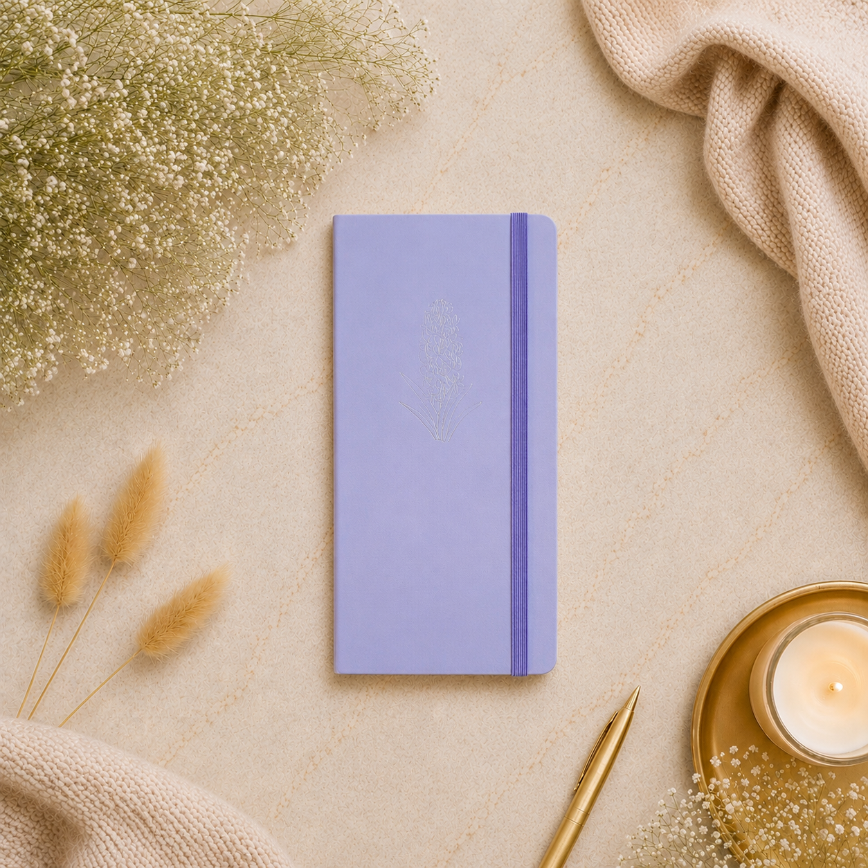 LovedbyGaby travelers bullet journal "hyacinth"