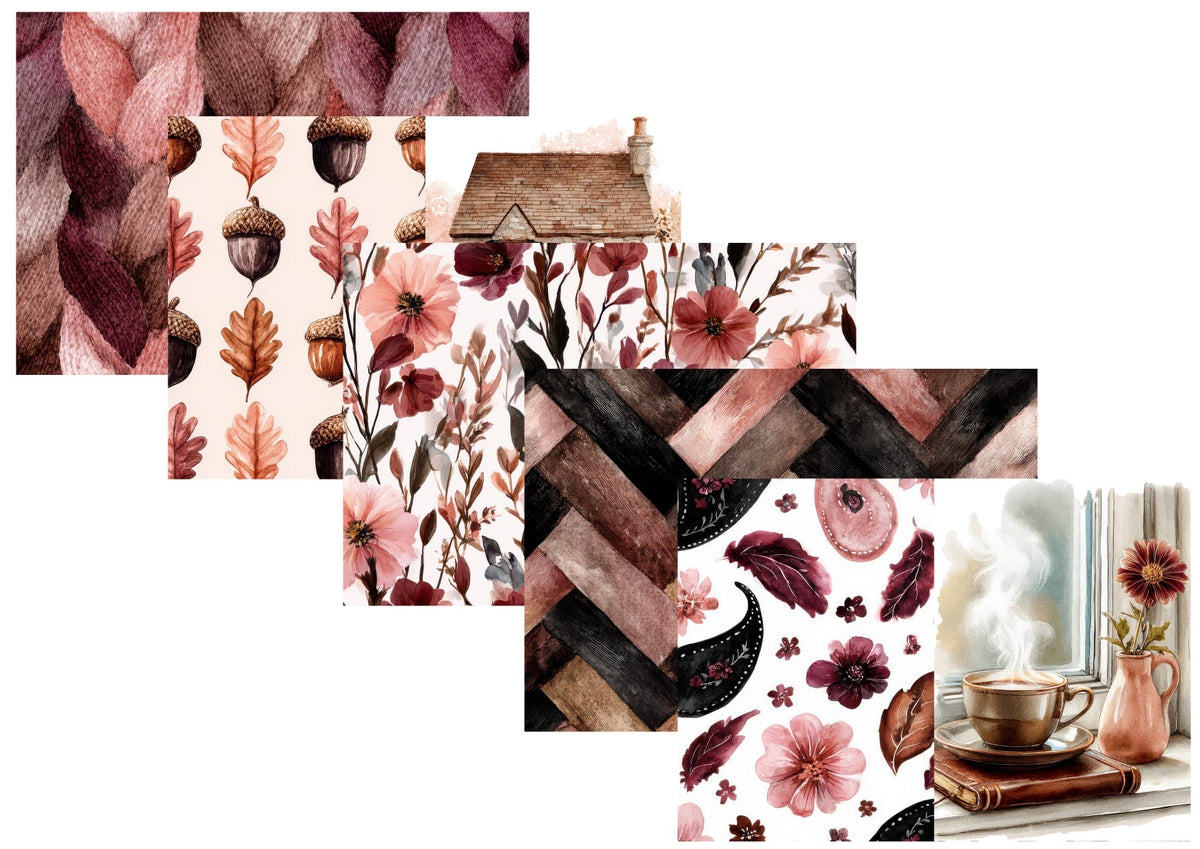 LovedbyGaby journalpapier set Harvest Autumn