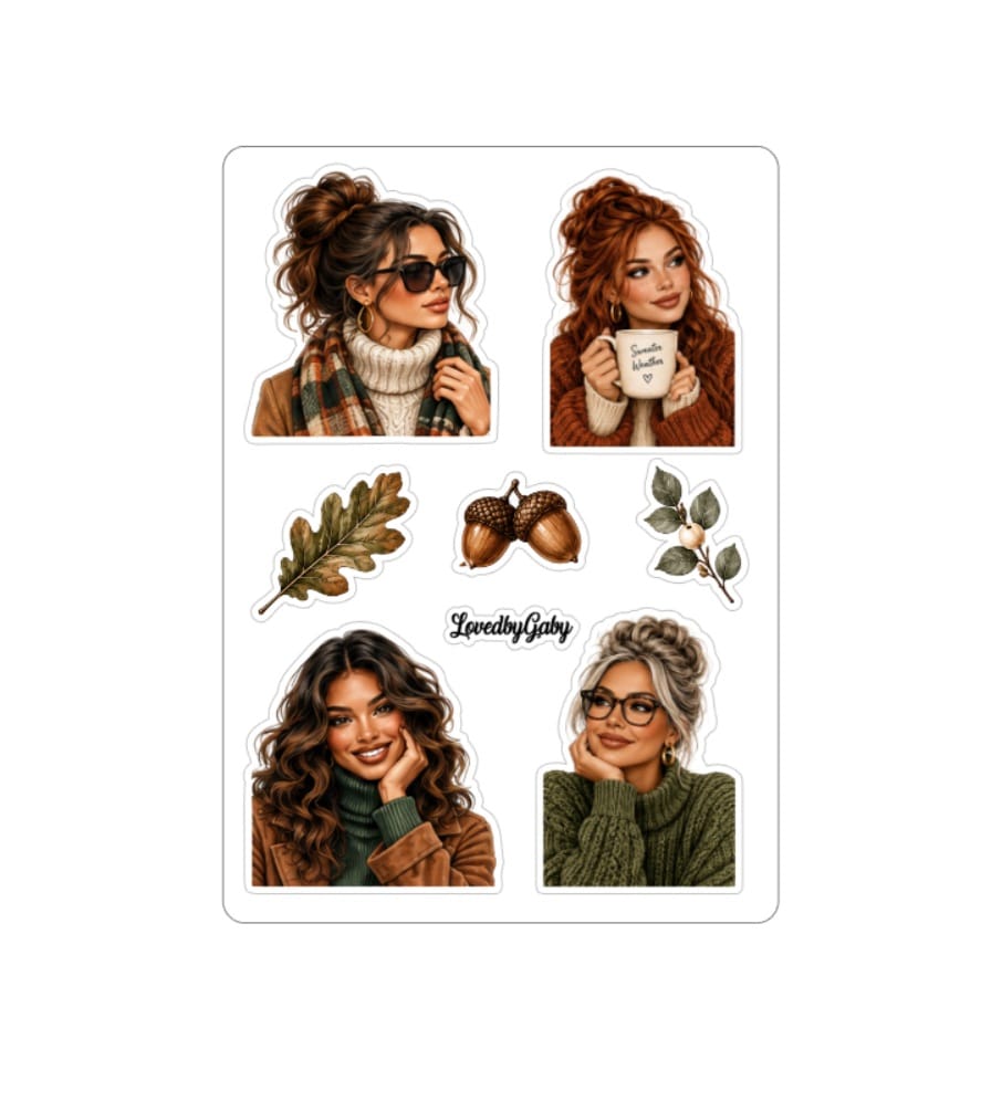 LovedbyGaby stickers Green fall