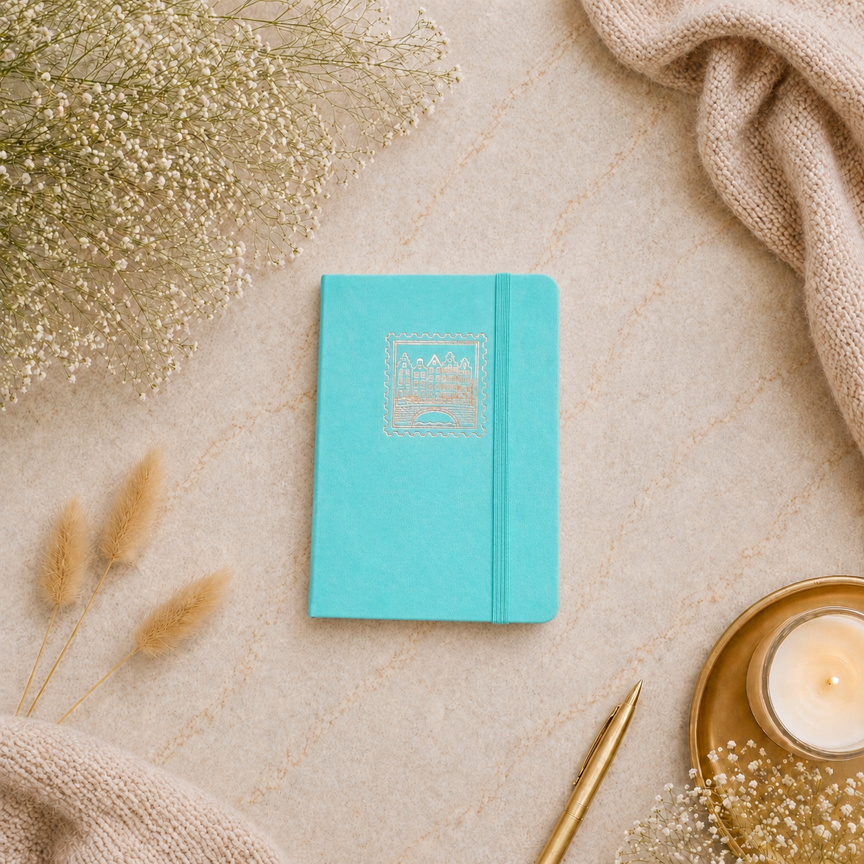 LovedbyGaby A6 bulletjournal mint blauw