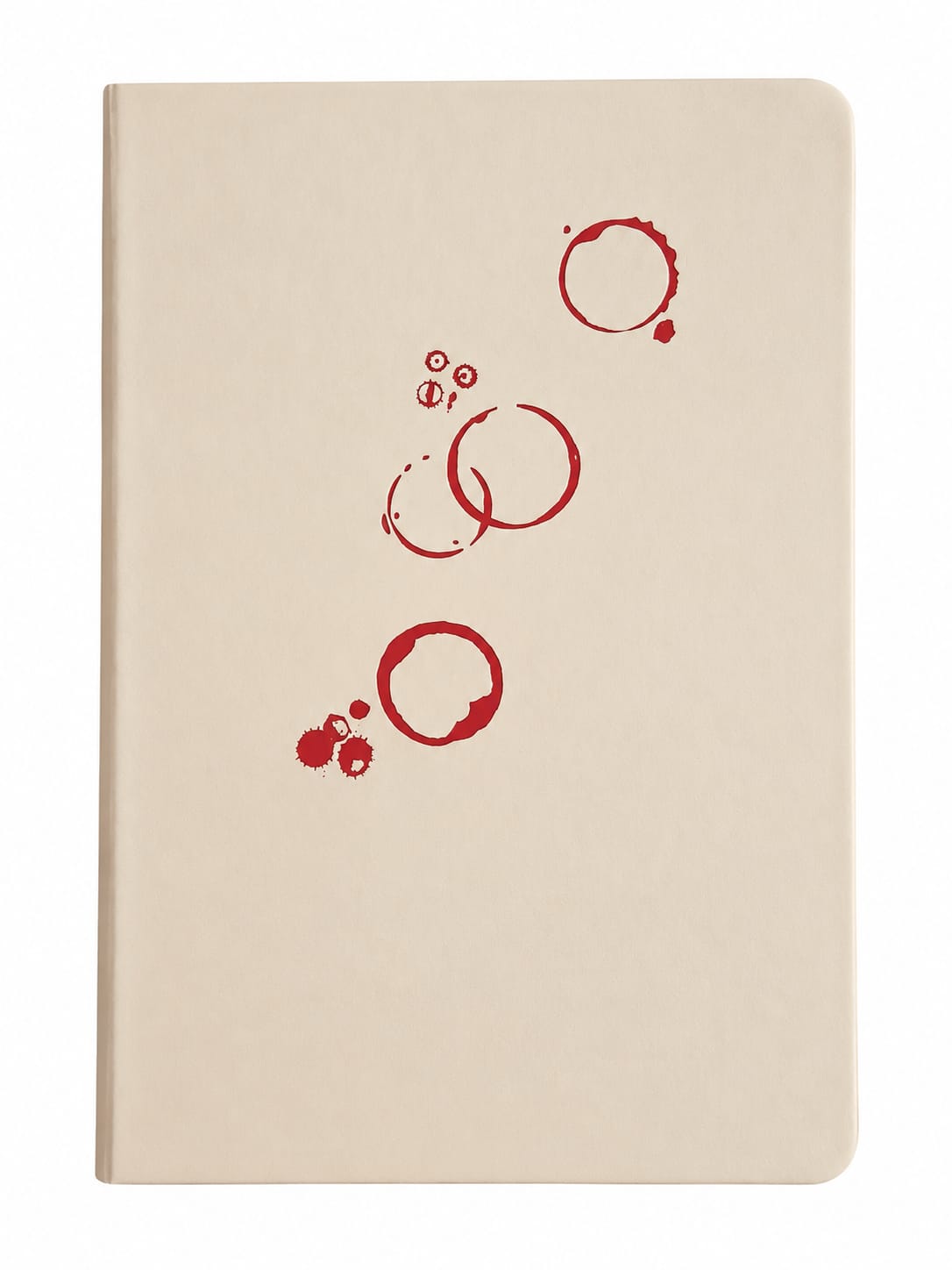 LovedbyGaby A5 bulletjournal Wine Stains