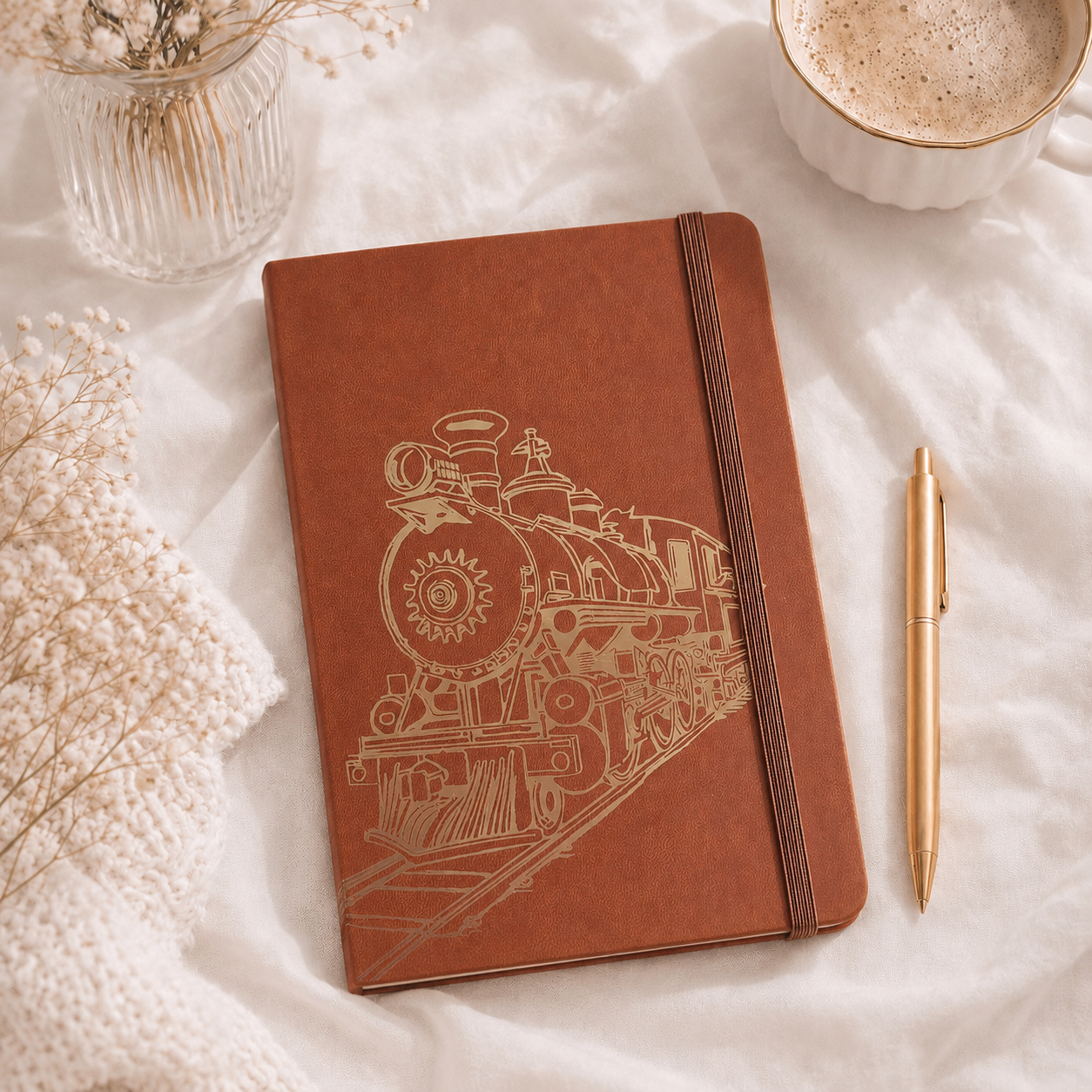 LovedbyGaby A5 bulletjournal Train