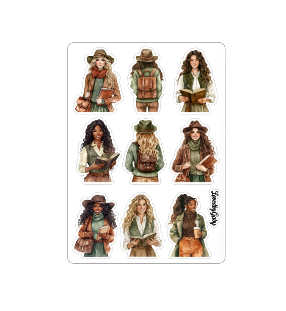 LovedbyGaby stickers Autumn books
