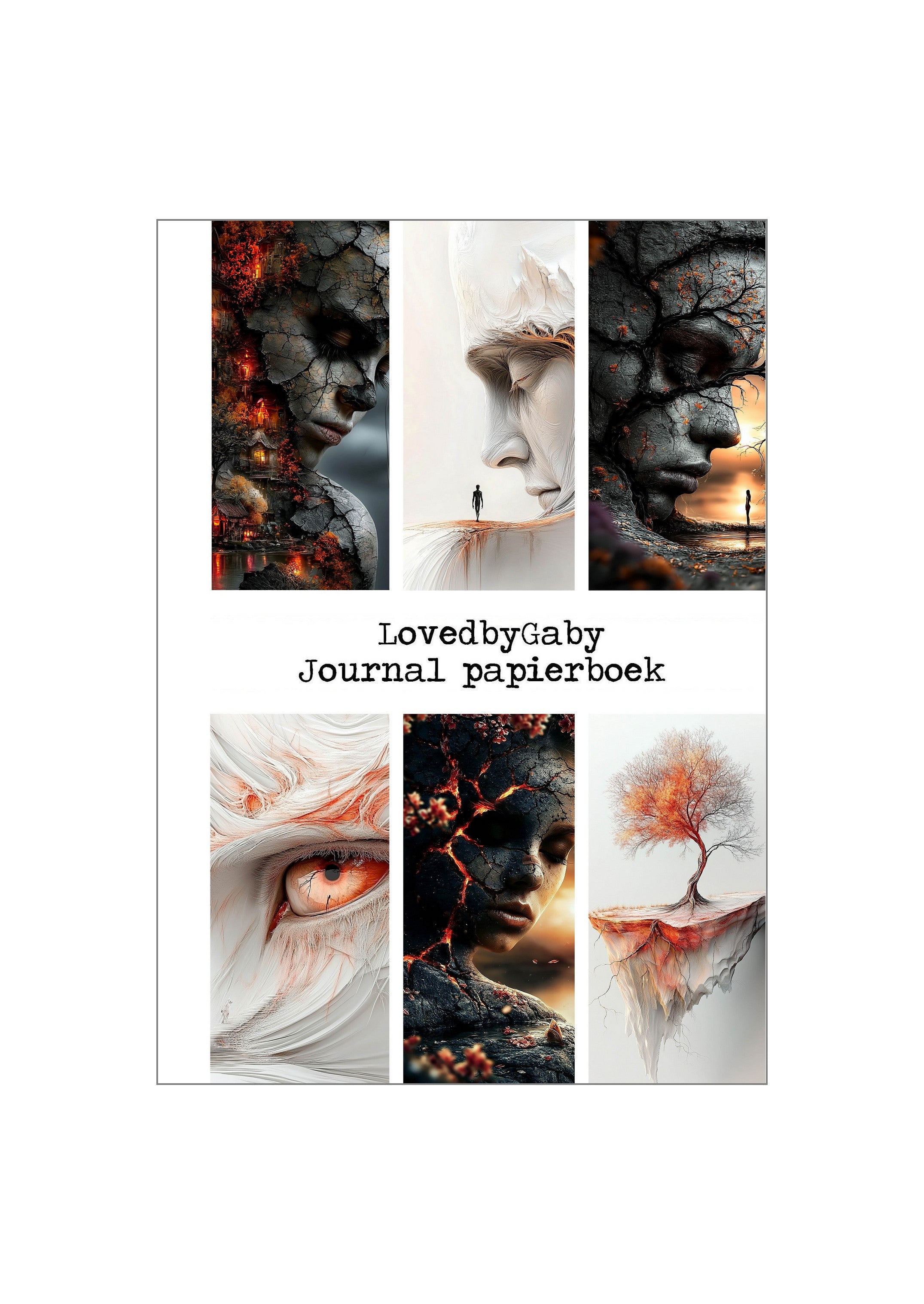 LovedbyGaby journalpapier boek Dark & light
