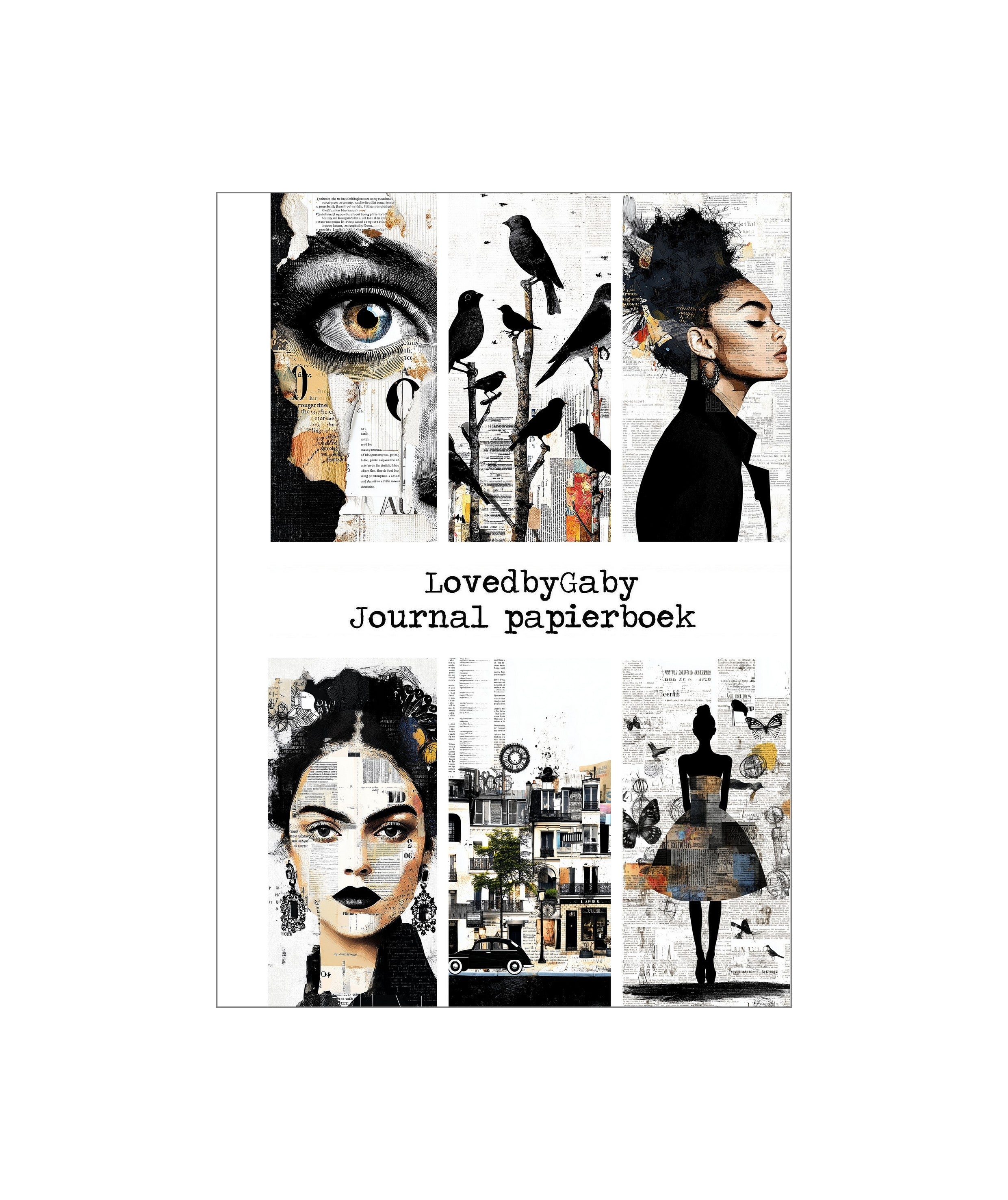 LovedbyGaby journalpapier boek Retro