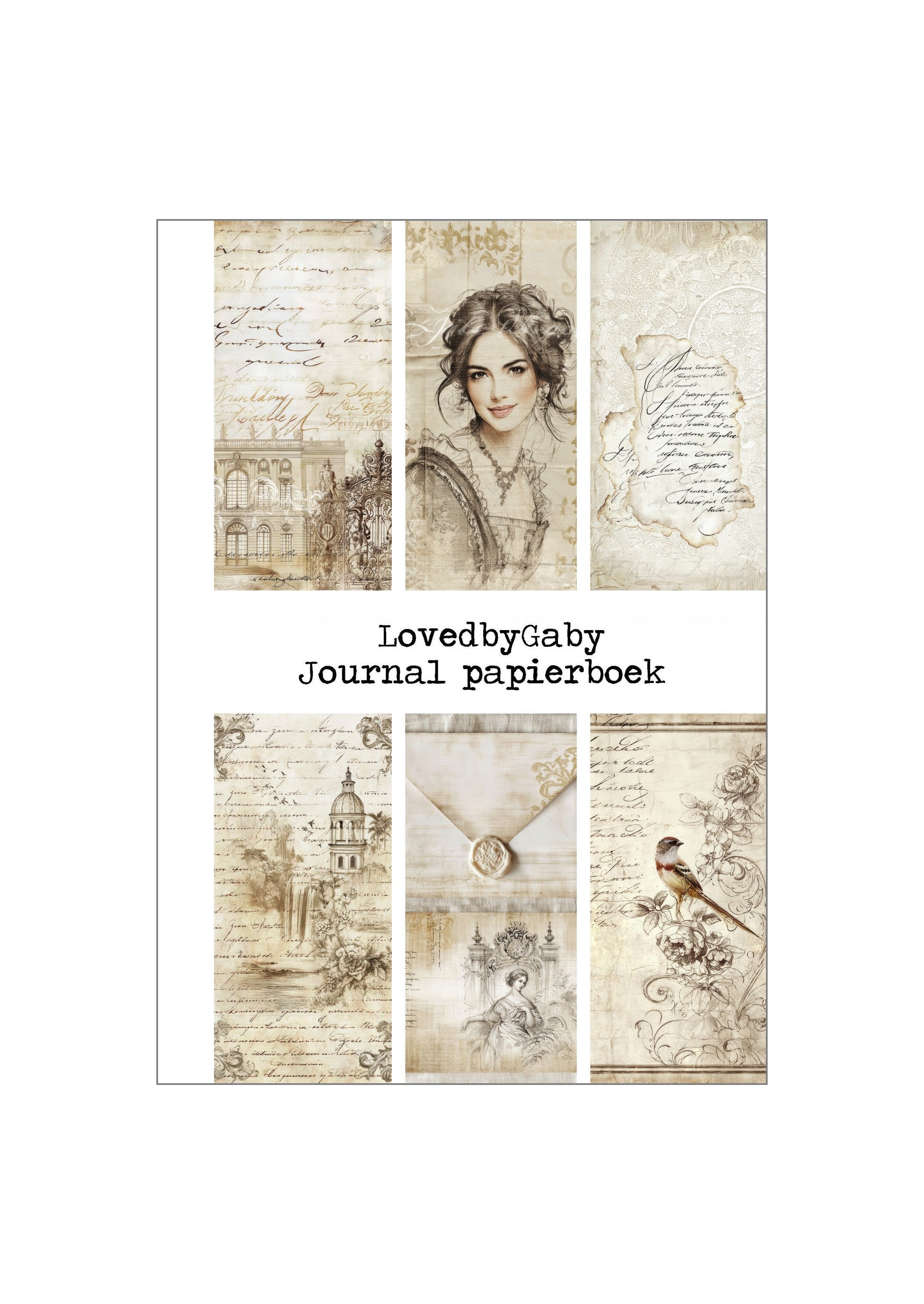 LovedbyGaby journalpapier boek Vintage backgrounds
