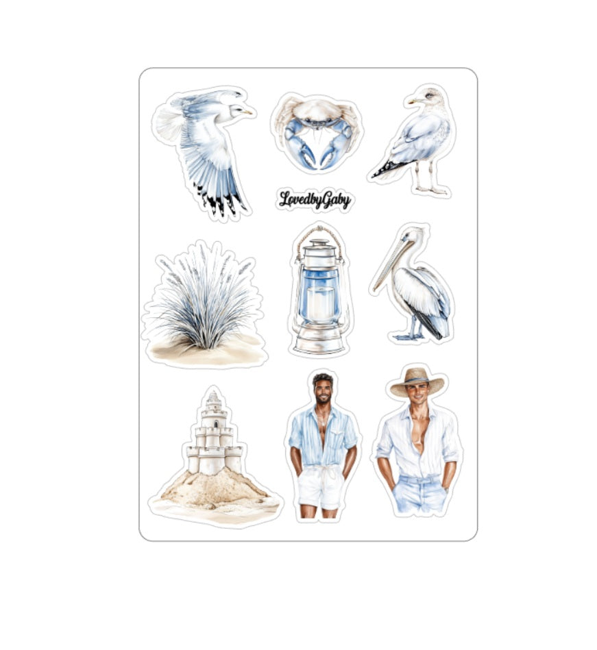 LovedbyGaby stickers Coastal dream
