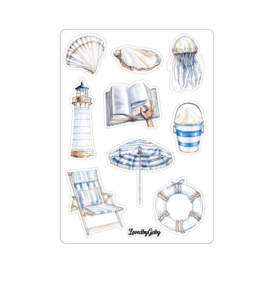 LovedbyGaby stickers Coastal dream