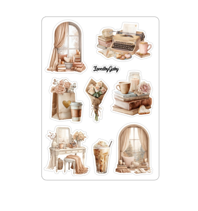 LovedbyGaby stickers Coffeelover