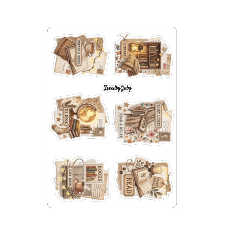 LovedbyGaby stickers Cosy Books