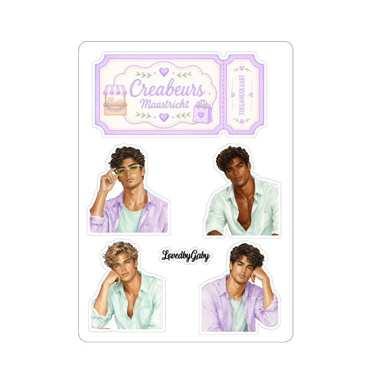 LovedbyGaby stickers Creabeurs