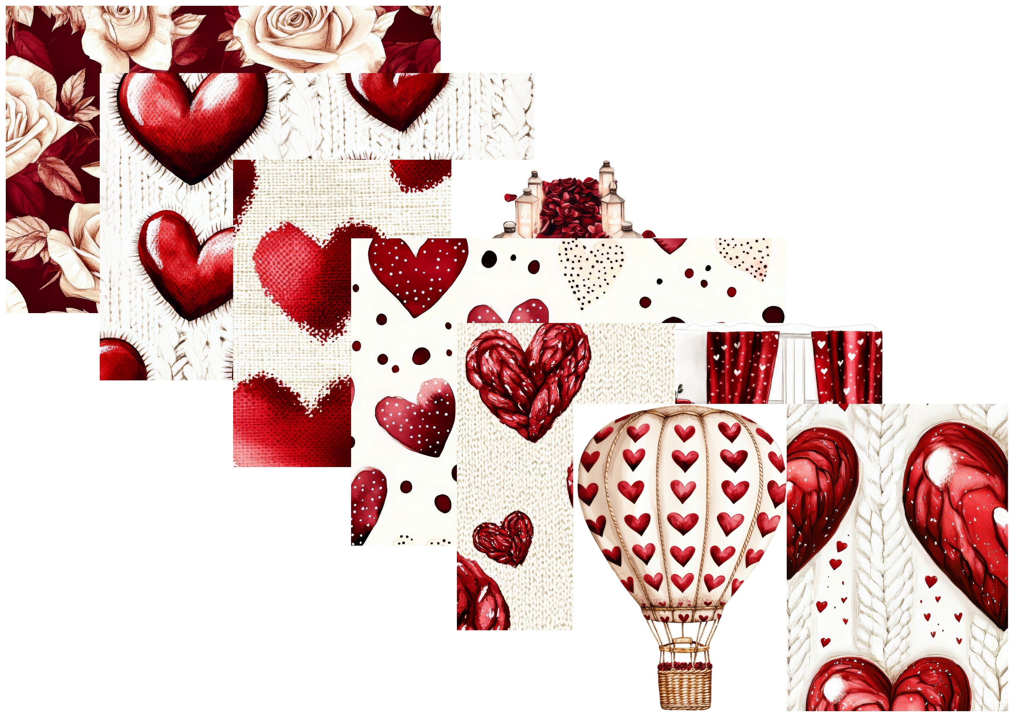 LovedbyGaby A4 journalpapier set Deep romance