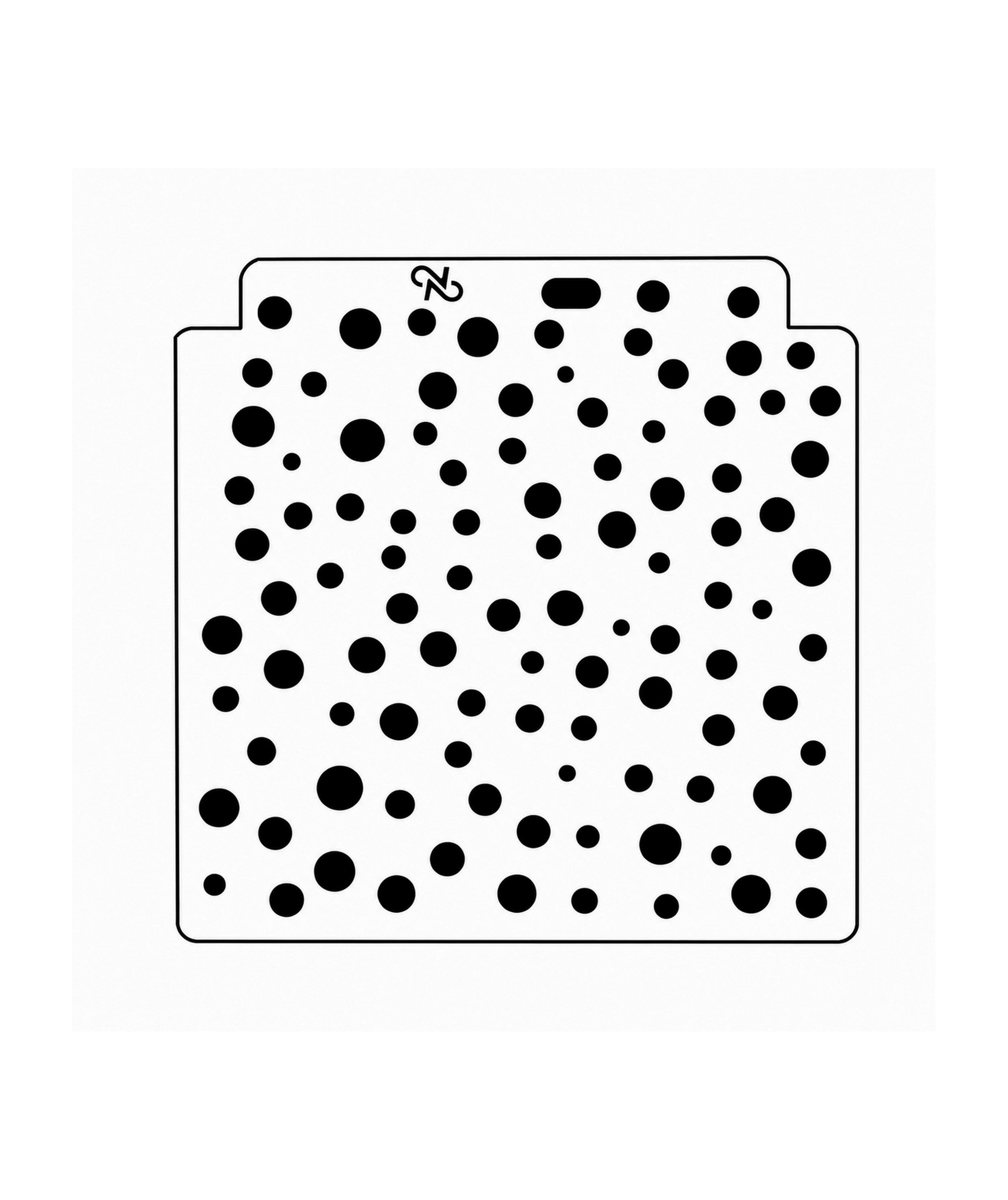 LovedbyGaby planner / journal Stencil Dots