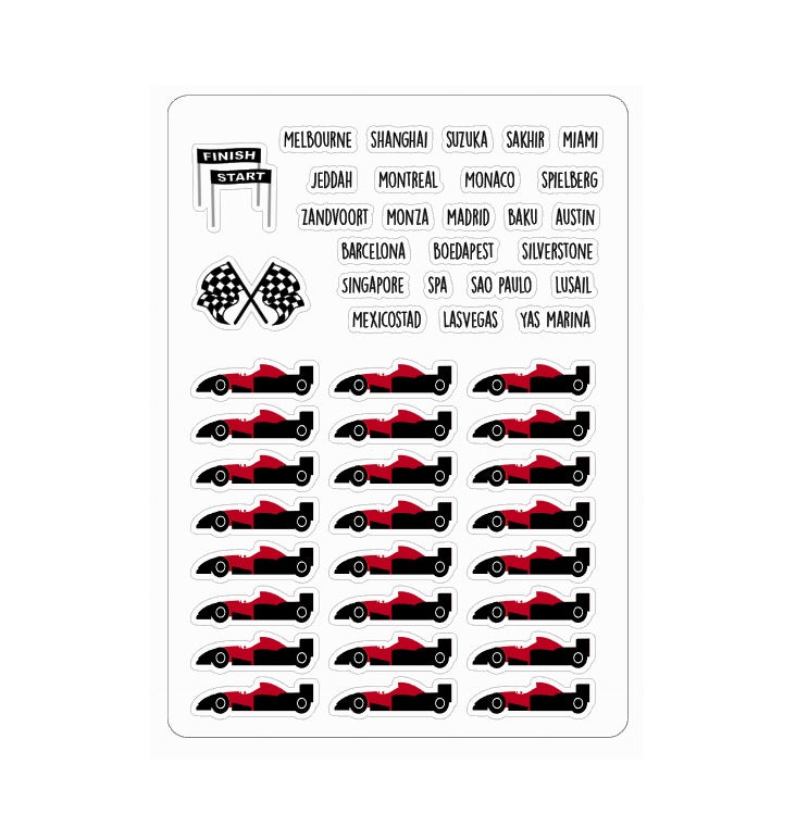 LovedbyGaby stickers F1