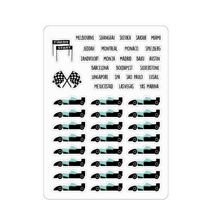 LovedbyGaby stickers F1