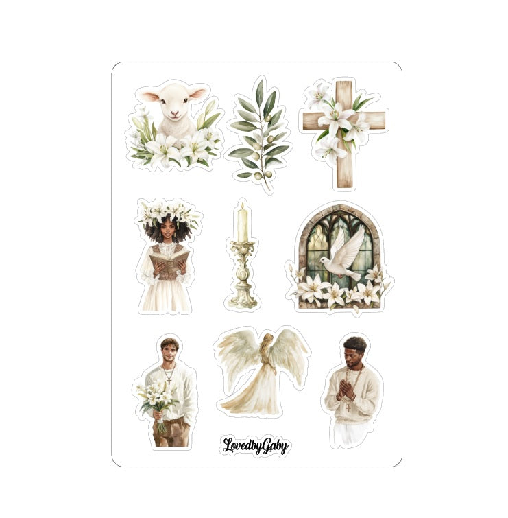 LovedbyGaby stickers Faithful easter