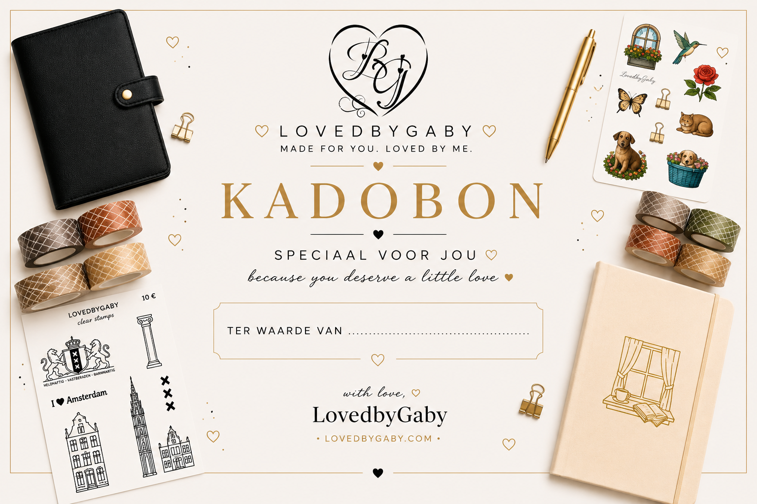 LovedbyGaby - Cadeaubon
