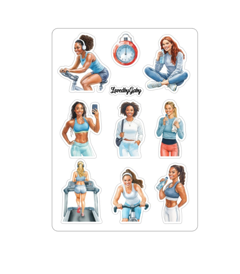 LovedbyGaby stickers Fitness