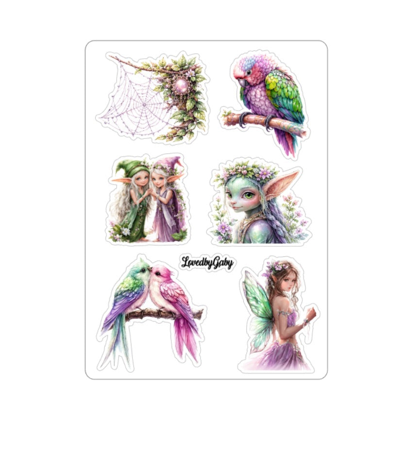 LovedbyGaby stickers Fantasy Forest