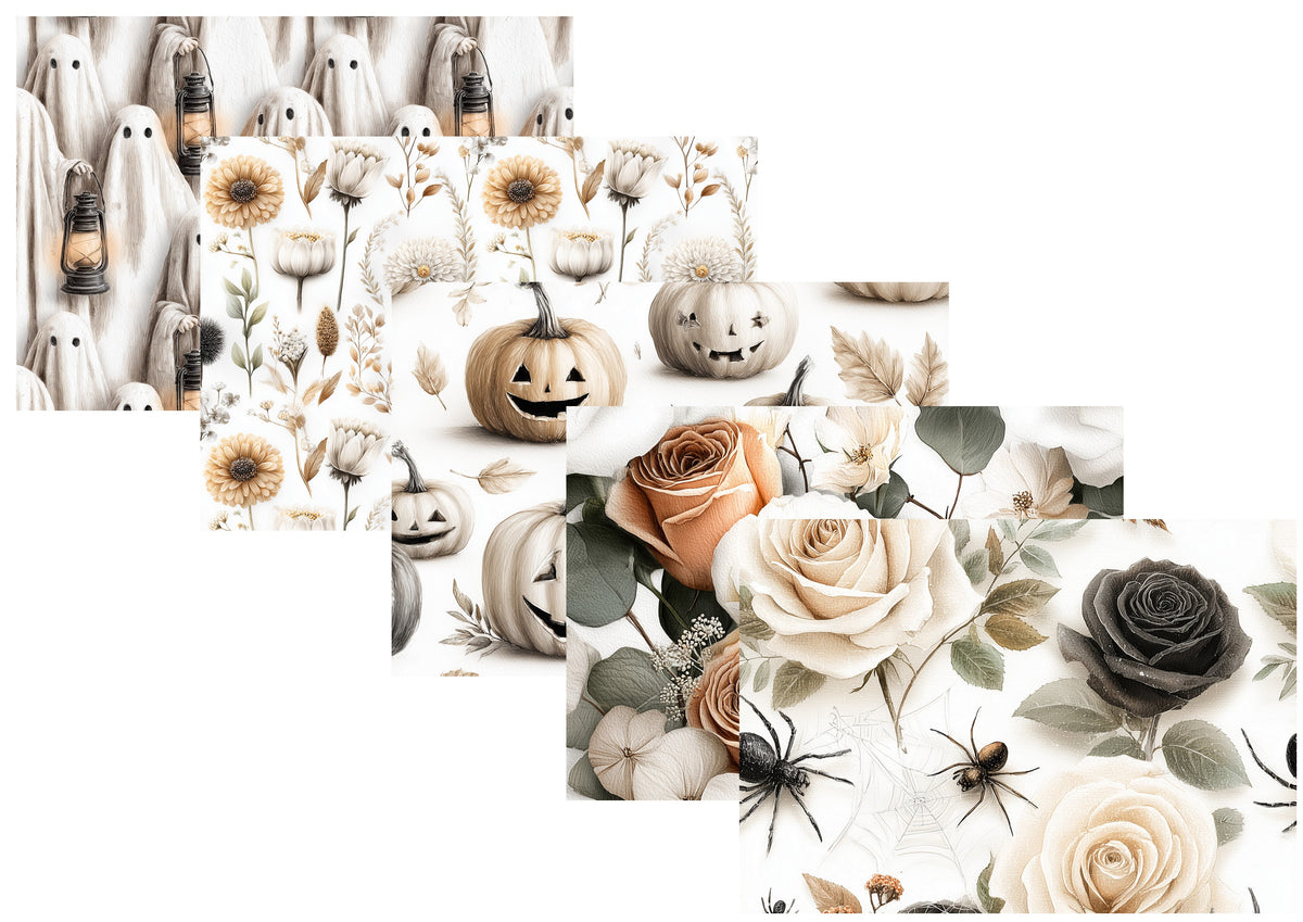 LovedbyGaby journalpapier set Gentle Halloween
