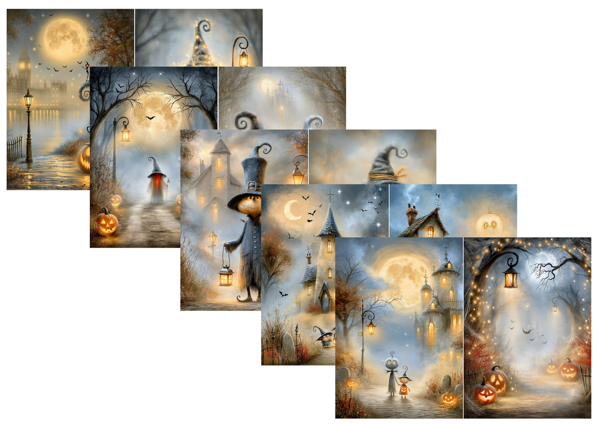 LovedbyGaby journalpapier set Gloween