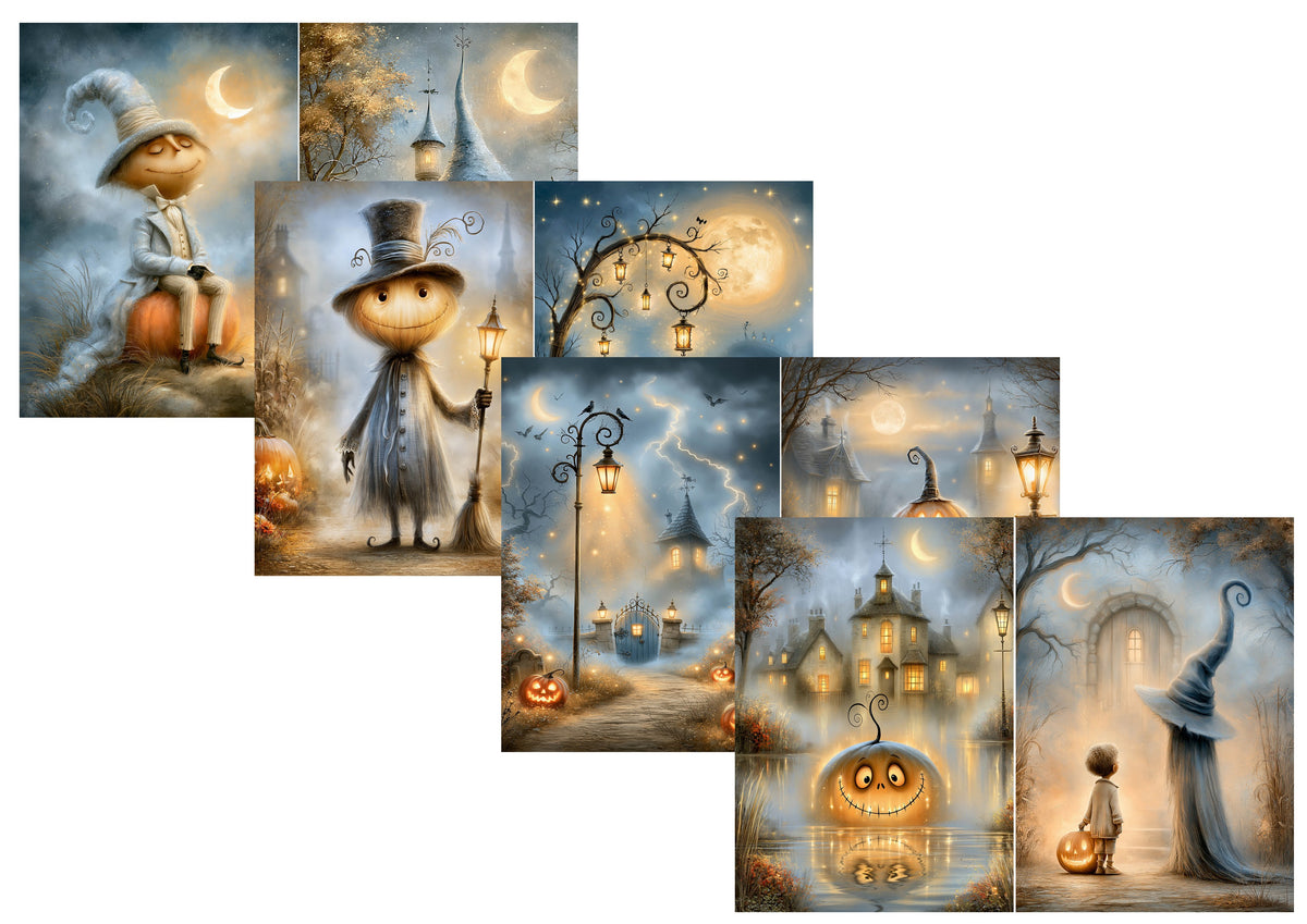 LovedbyGaby journalpapier set Gloween