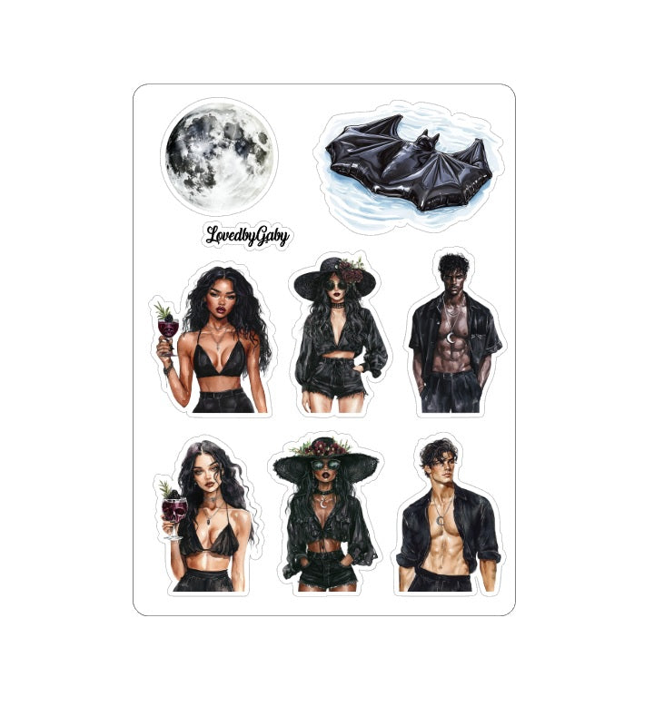 LovedbyGaby stickers Gothic summer