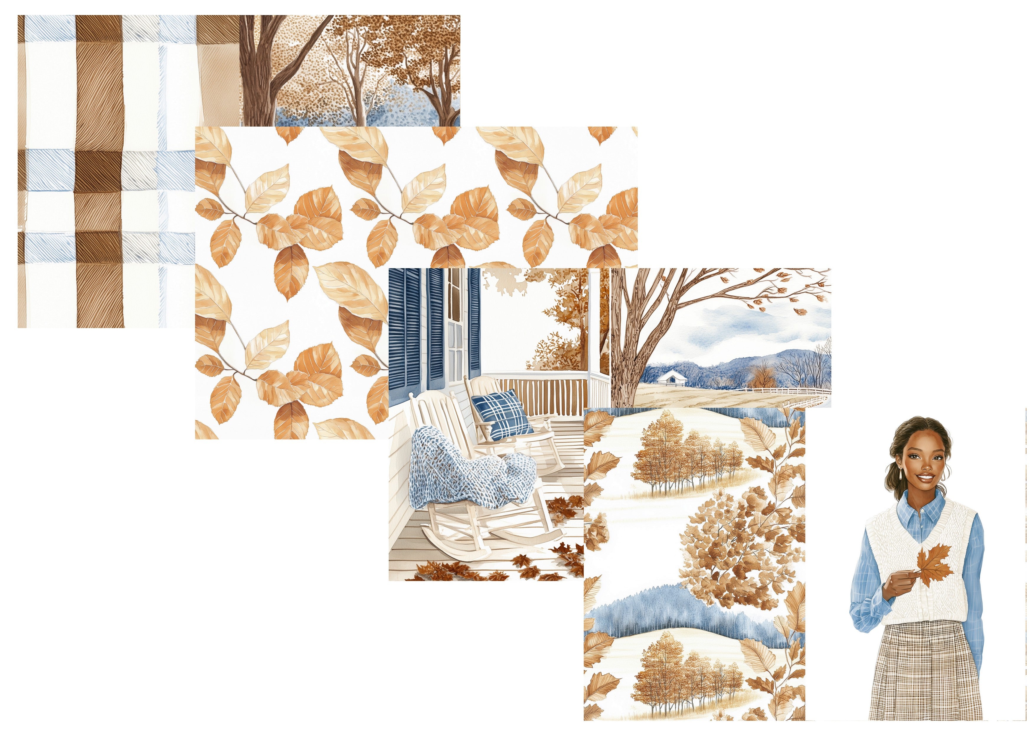 LovedbyGaby journalpapier set Herfstdag
