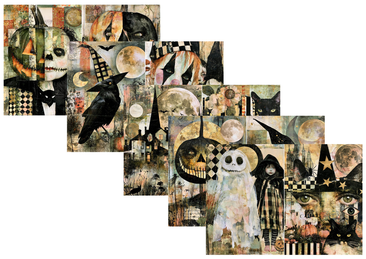 LovedbyGaby journalpapier set Holloween