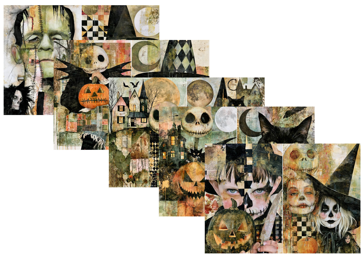 LovedbyGaby journalpapier set Holloween