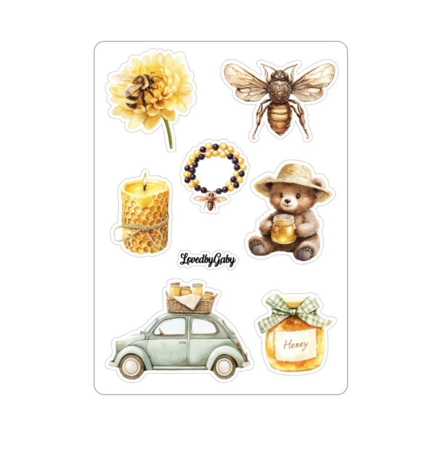LovedbyGaby stickers Honey Garden