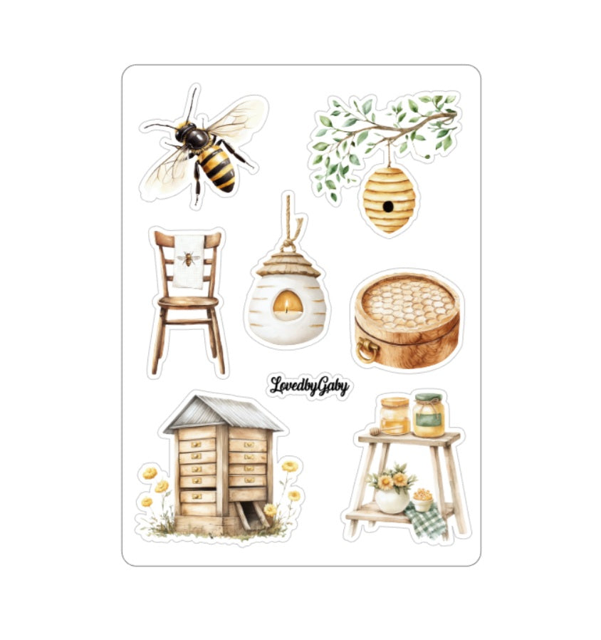 LovedbyGaby stickers Honey Garden