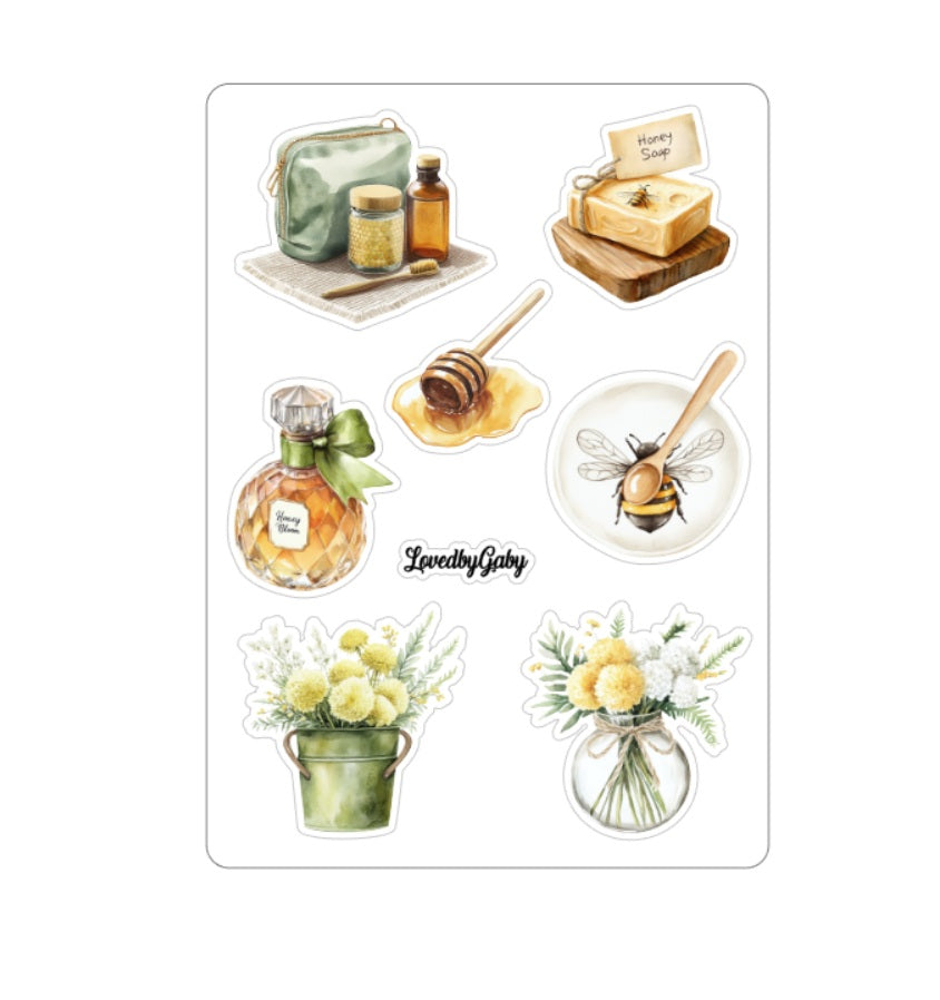 LovedbyGaby stickers Honey Garden