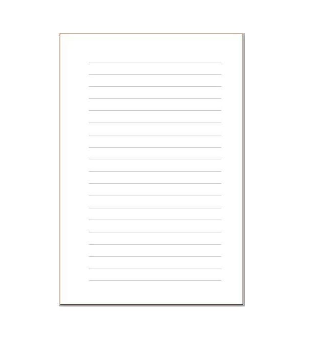 A7 pocket notes