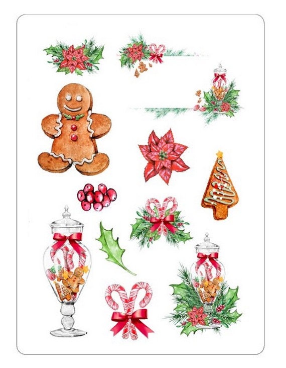 LovedbyGaby christmas stickers