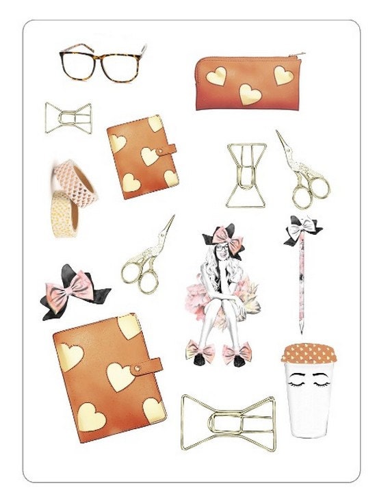 LovedbyGaby planning stickers