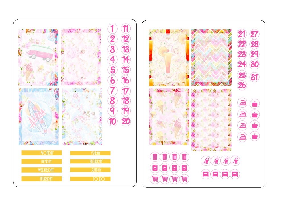 TN A6 boxes sticker kit 3