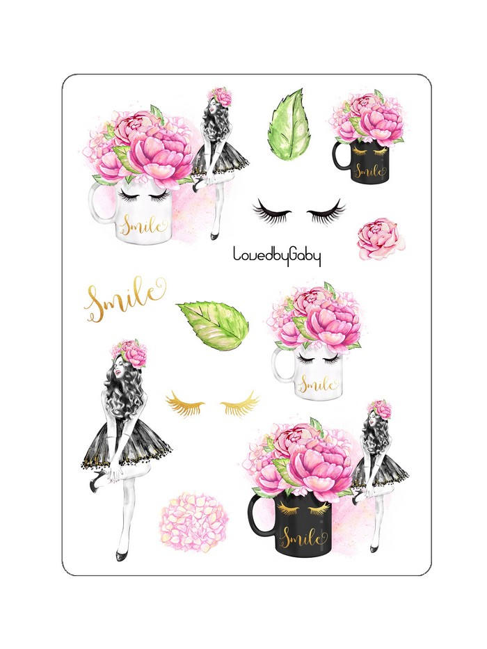 LovedbyGaby stickers "Lovely mug"